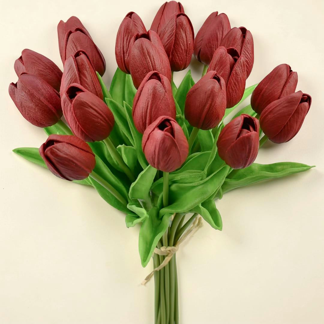 Regalo Festa della Mamma Mazzo di Tulipani Arte Decorazione da Tavolo