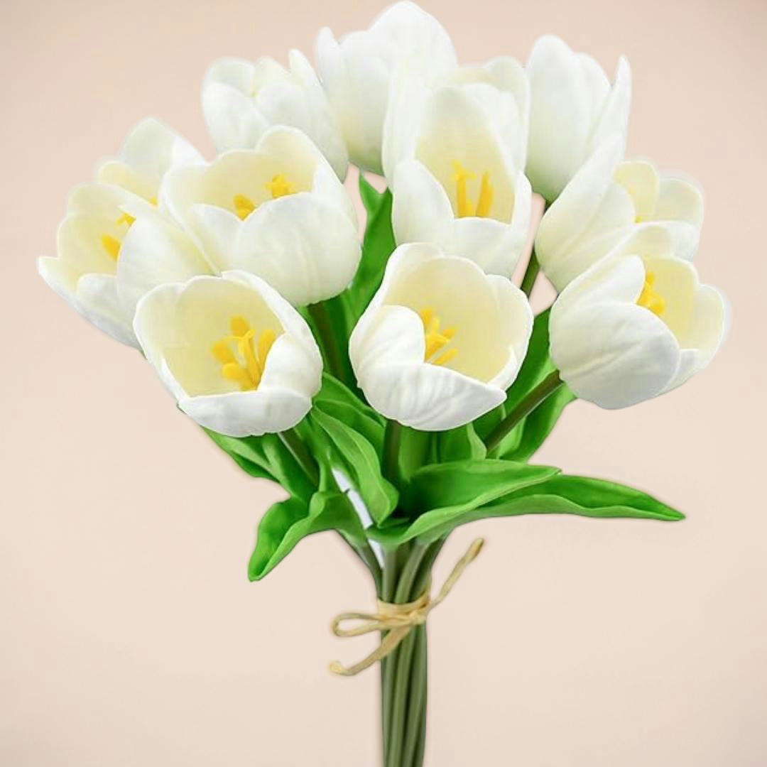 Regalo Festa della Mamma Mazzo di Tulipani Arte Decorazione da Tavolo