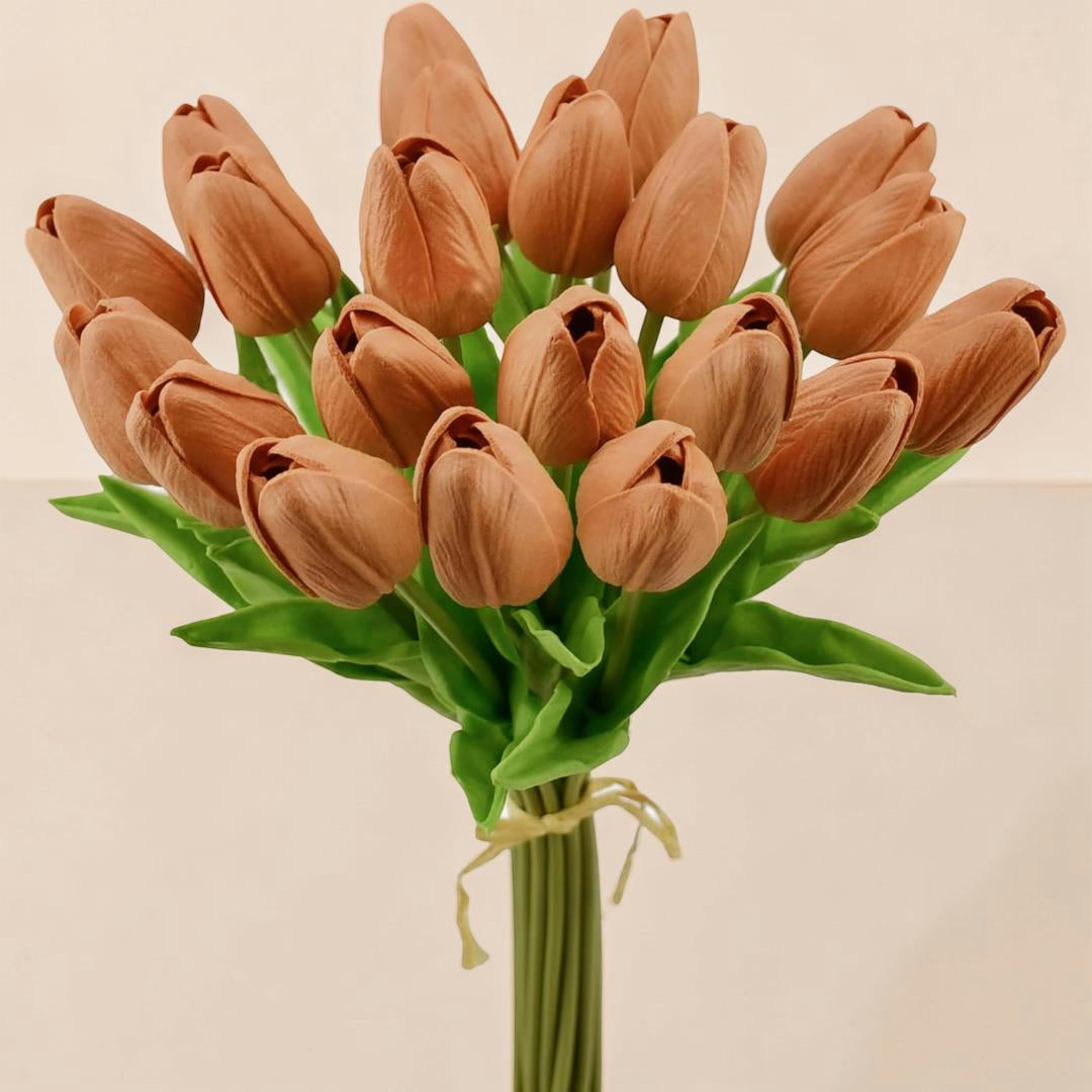 Regalo Festa della Mamma Mazzo di Tulipani Arte Decorazione da Tavolo