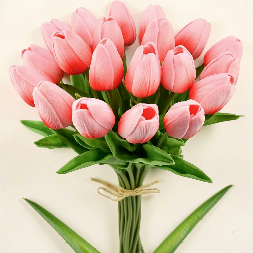 Regalo Festa della Mamma Mazzo di Tulipani Arte Decorazione da Tavolo