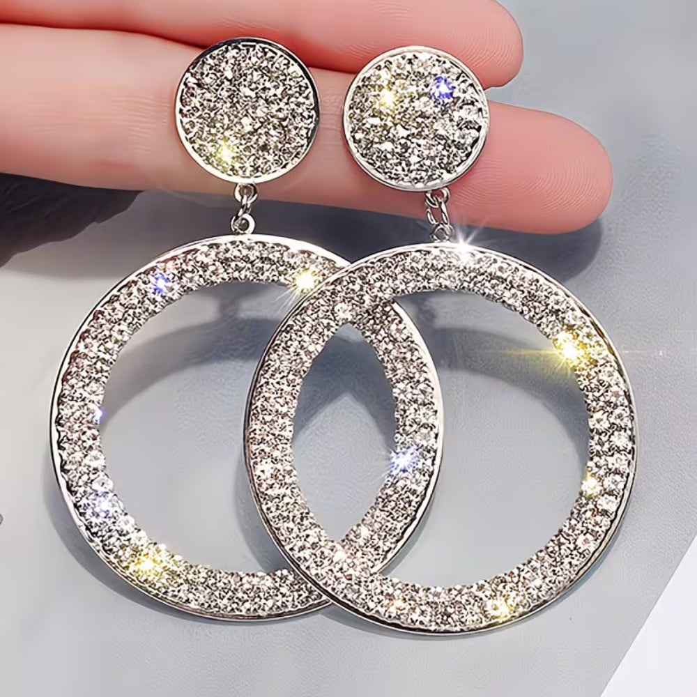 Mother's Day Gift Earrings Women Drop Round Geometric