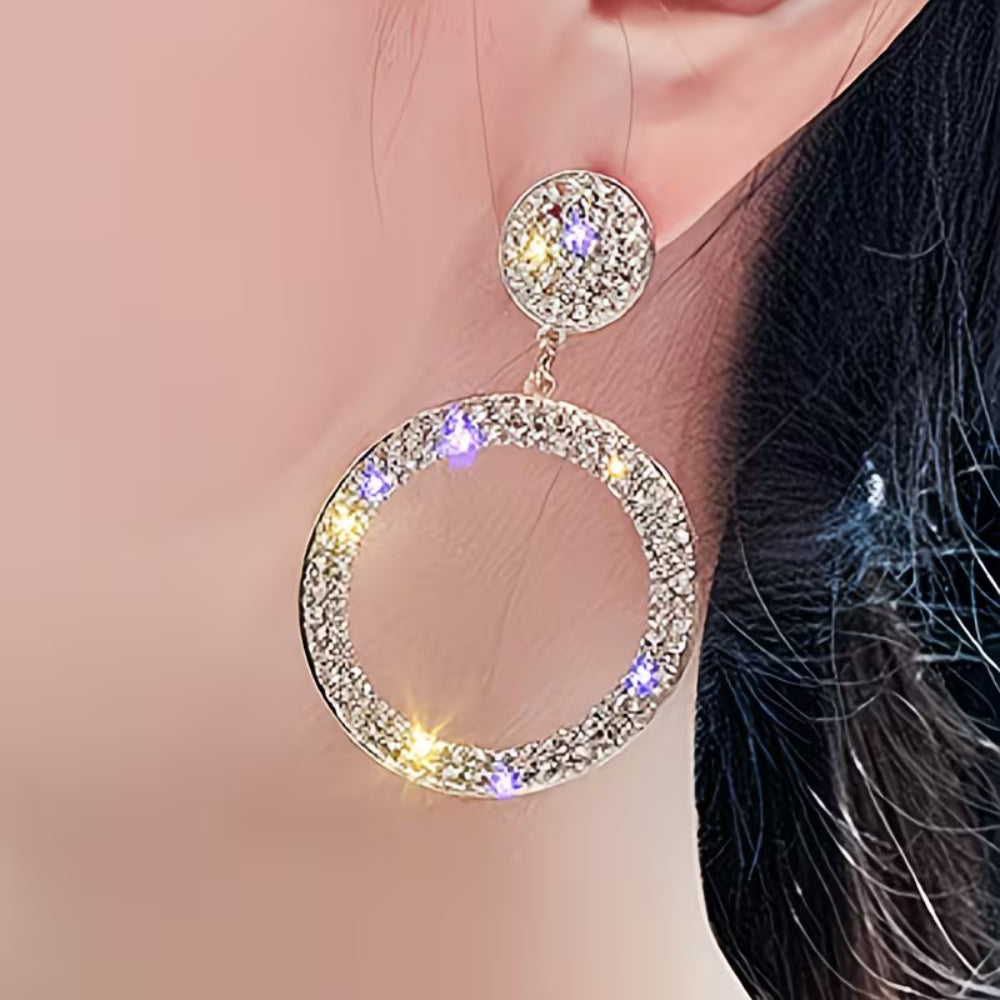 Mother's Day Gift Earrings Women Drop Round Geometric