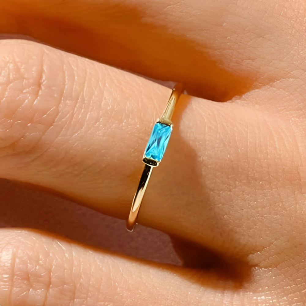 Mother's Day Gift Ring Women Adjustable Minimalist Slim Ring