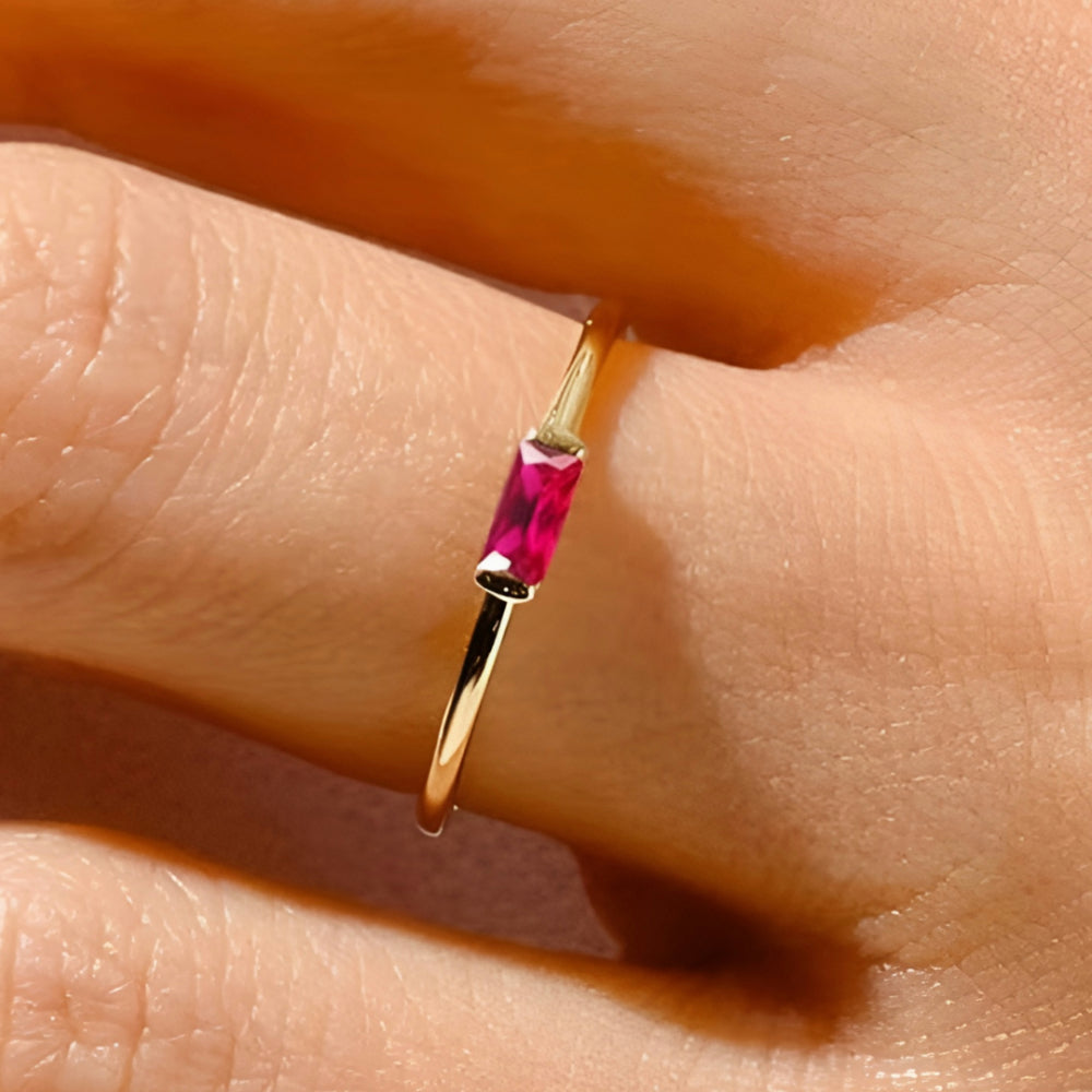 Mother's Day Gift Ring Women Adjustable Minimalist Slim Ring