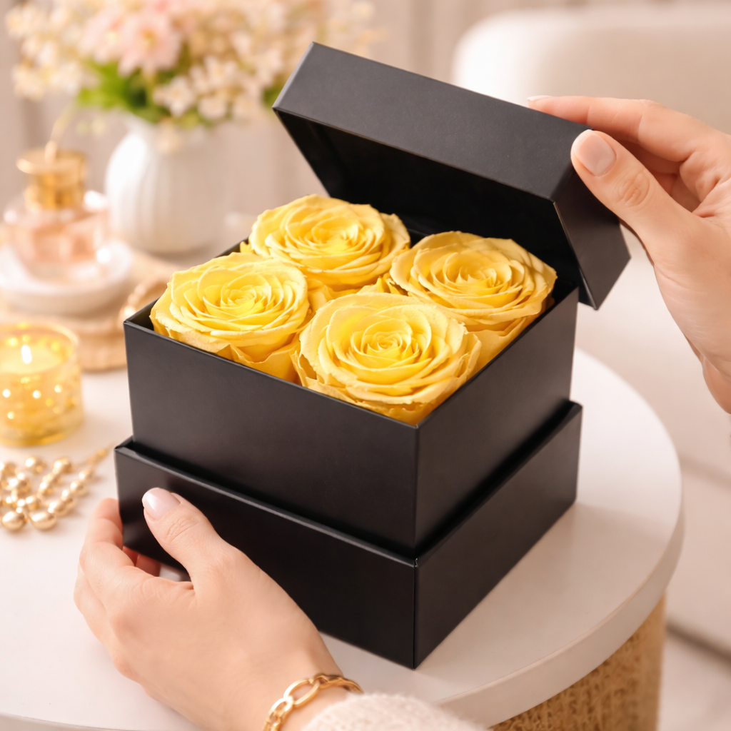 Moederdag Cadeau Rozen Box Bloemen Cadeau Doos Tafel Decoratie - Image 19