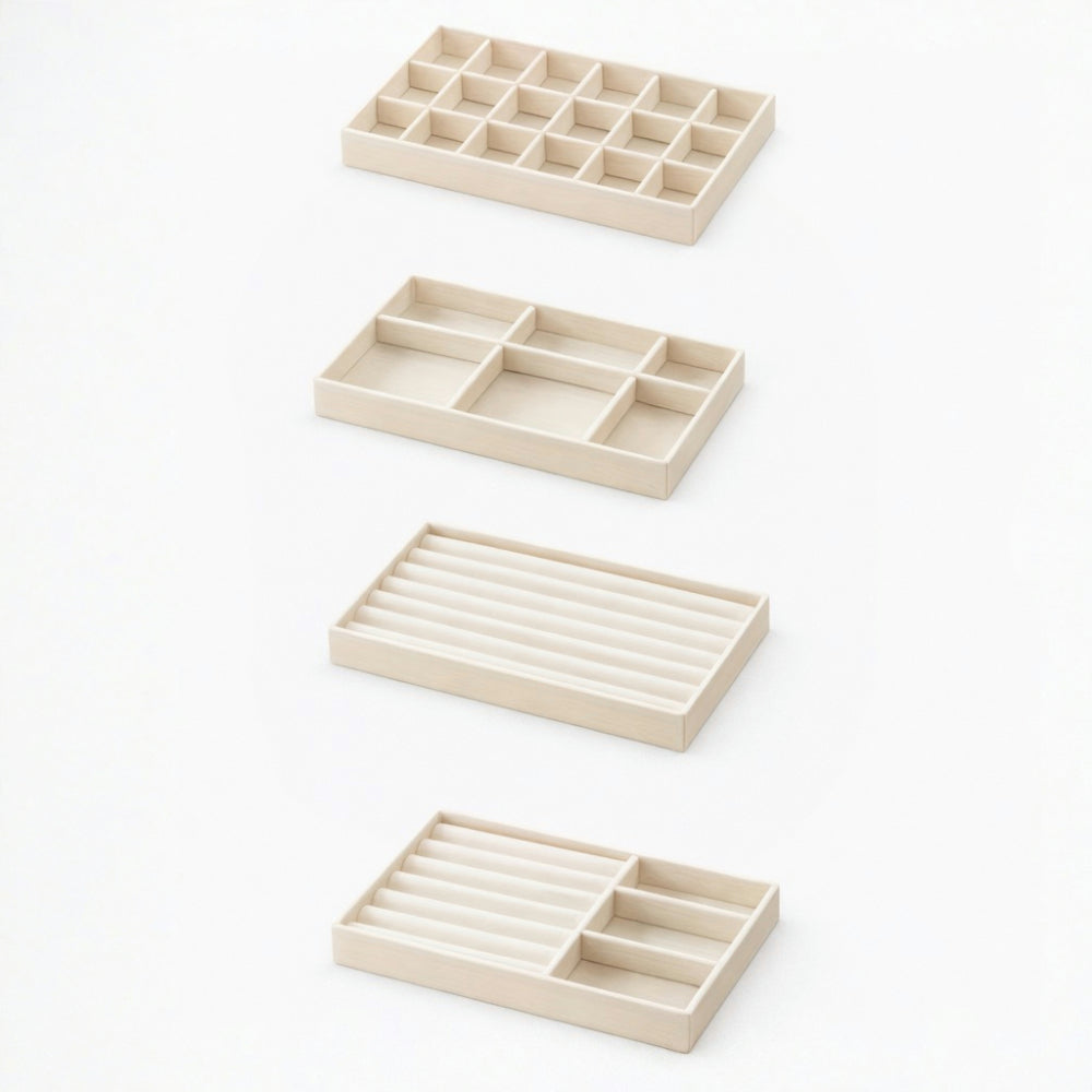 Moederdag Cadeau Sieraden Organizer Lade Opbergdoos Set Vakken
