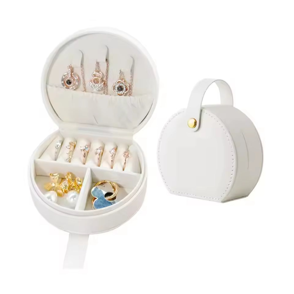 Mother's Day Gift Jewelry Box Organizer Compact Travel Storage Box