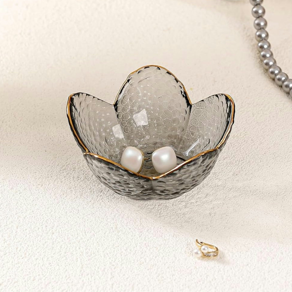 Mother's Day Gift Jewelry Holder Flower Dish Ring Storage Tray