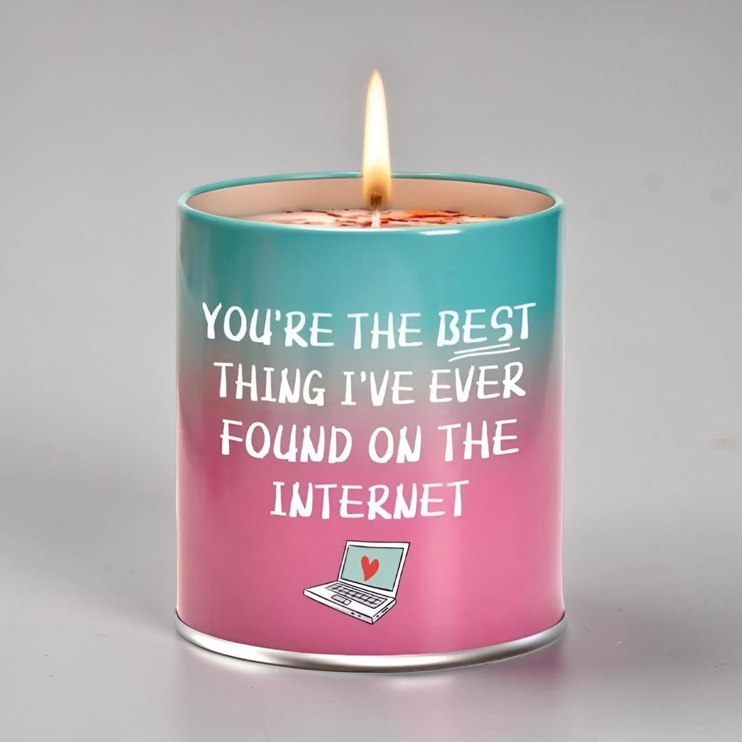 Mother's Day Scented Candle Gift Glass Jar Decoration Aromatherapy