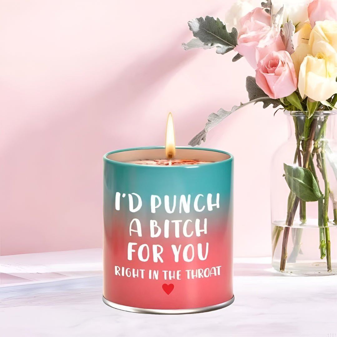 Mother's Day Scented Candle Gift Glass Jar Decoration Aromatherapy