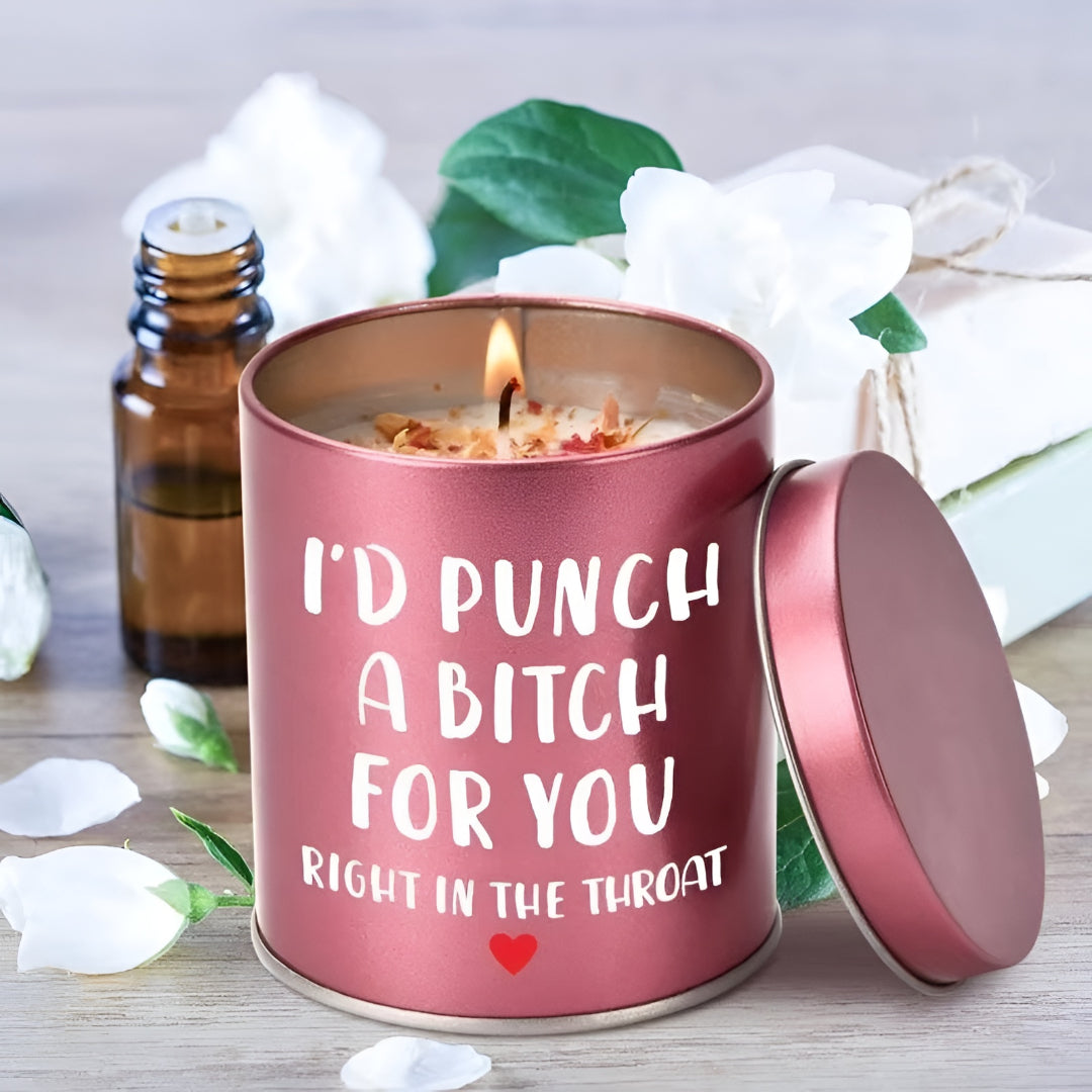 Mother's Day Scented Candle Gift Glass Jar Decoration Aromatherapy