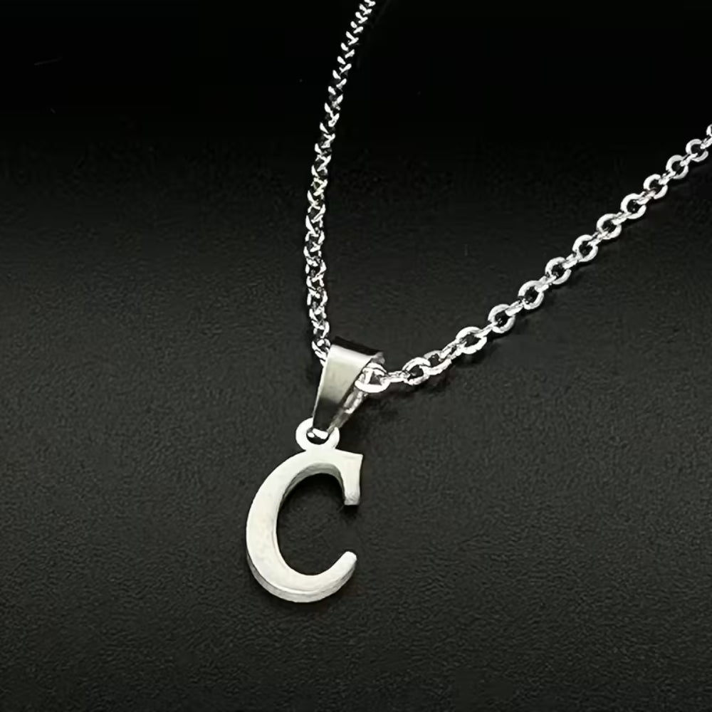 Collana Regalo Festa della Mamma Donna Ciondolo Iniziale Regolabile