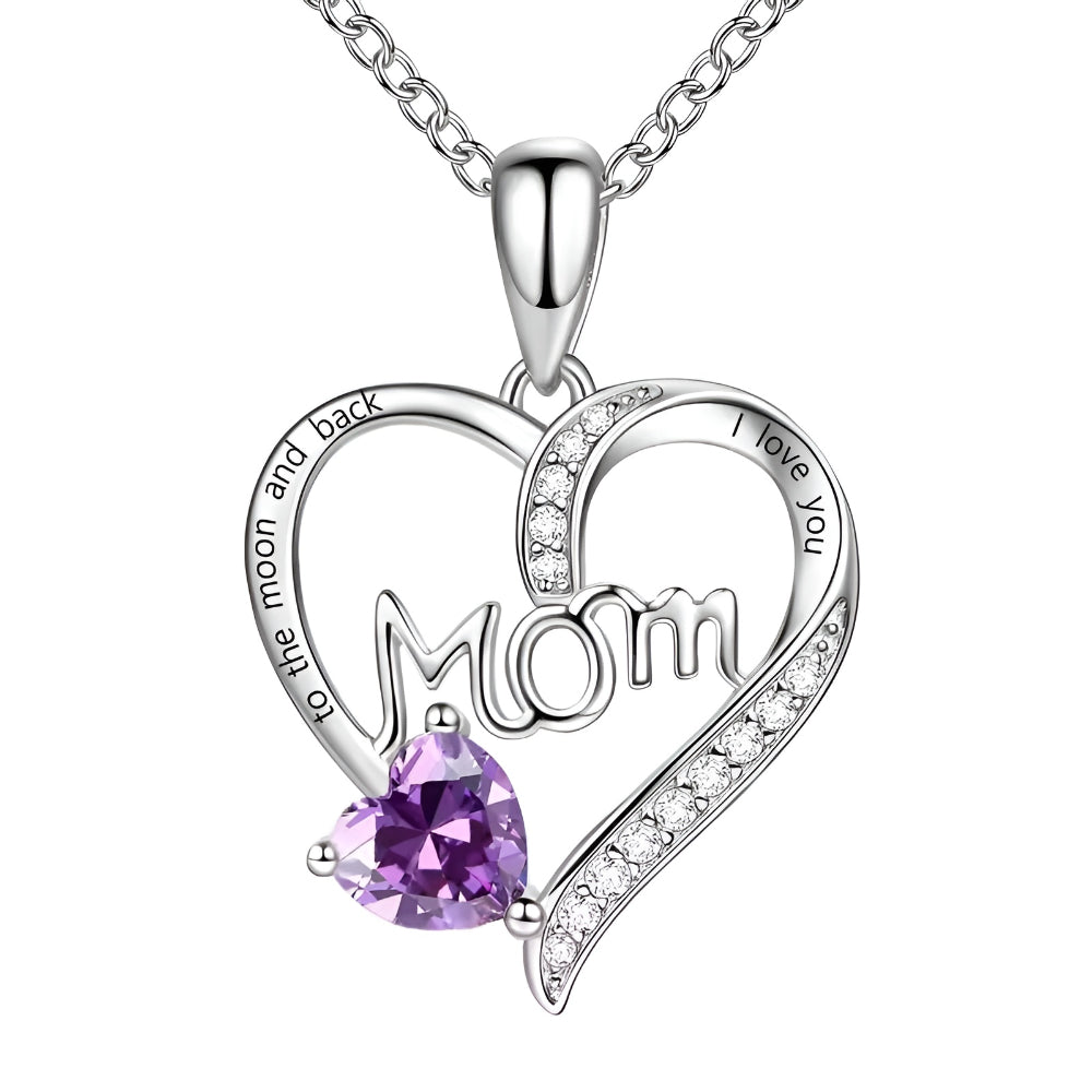 Collana Donna Regalo Festa Mamma Cuore Pendente Amore