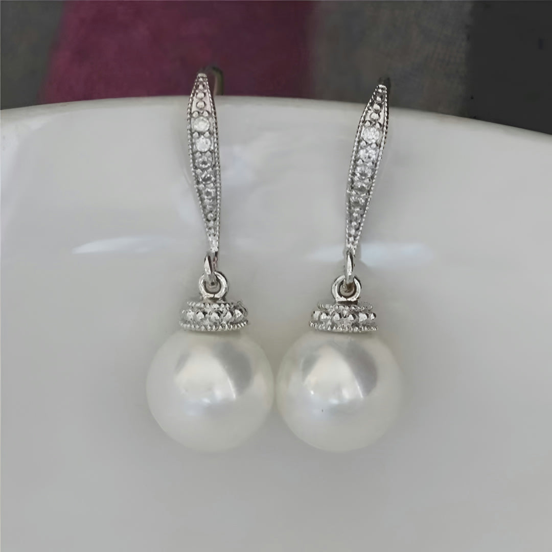 Moederdag Oorbellen Parel Dames Hangers Elegant Cadeau - Image 14