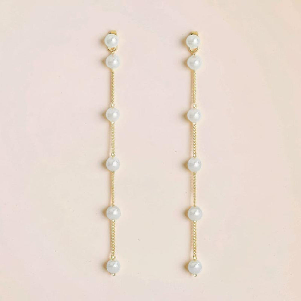 Moederdag Oorbellen Parel Hangers Studs Elegant Cadeau