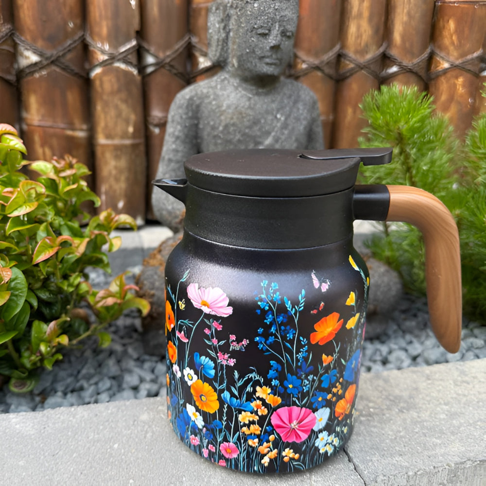 Mother's Day Teapot Thermos Jug Filter DoubleWalled Stainless Steel