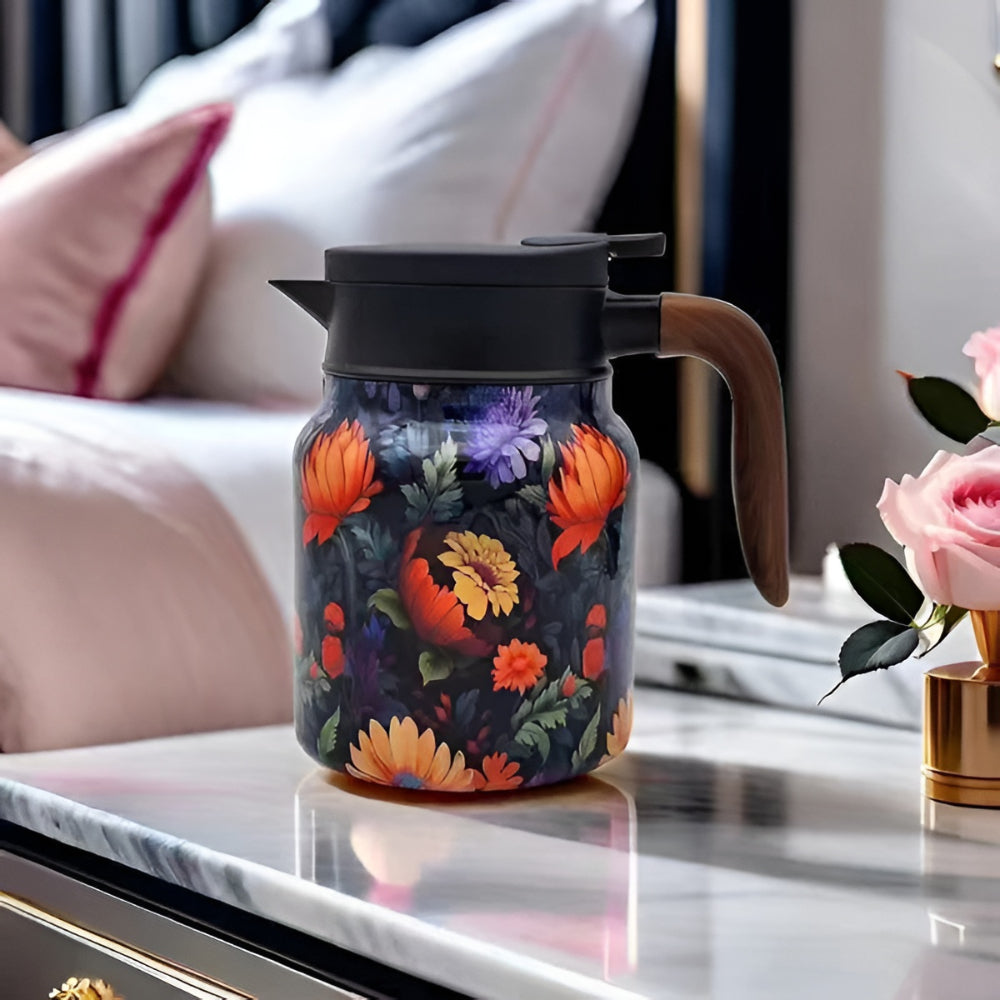 Mother's Day Teapot Thermos Jug Filter DoubleWalled Stainless Steel