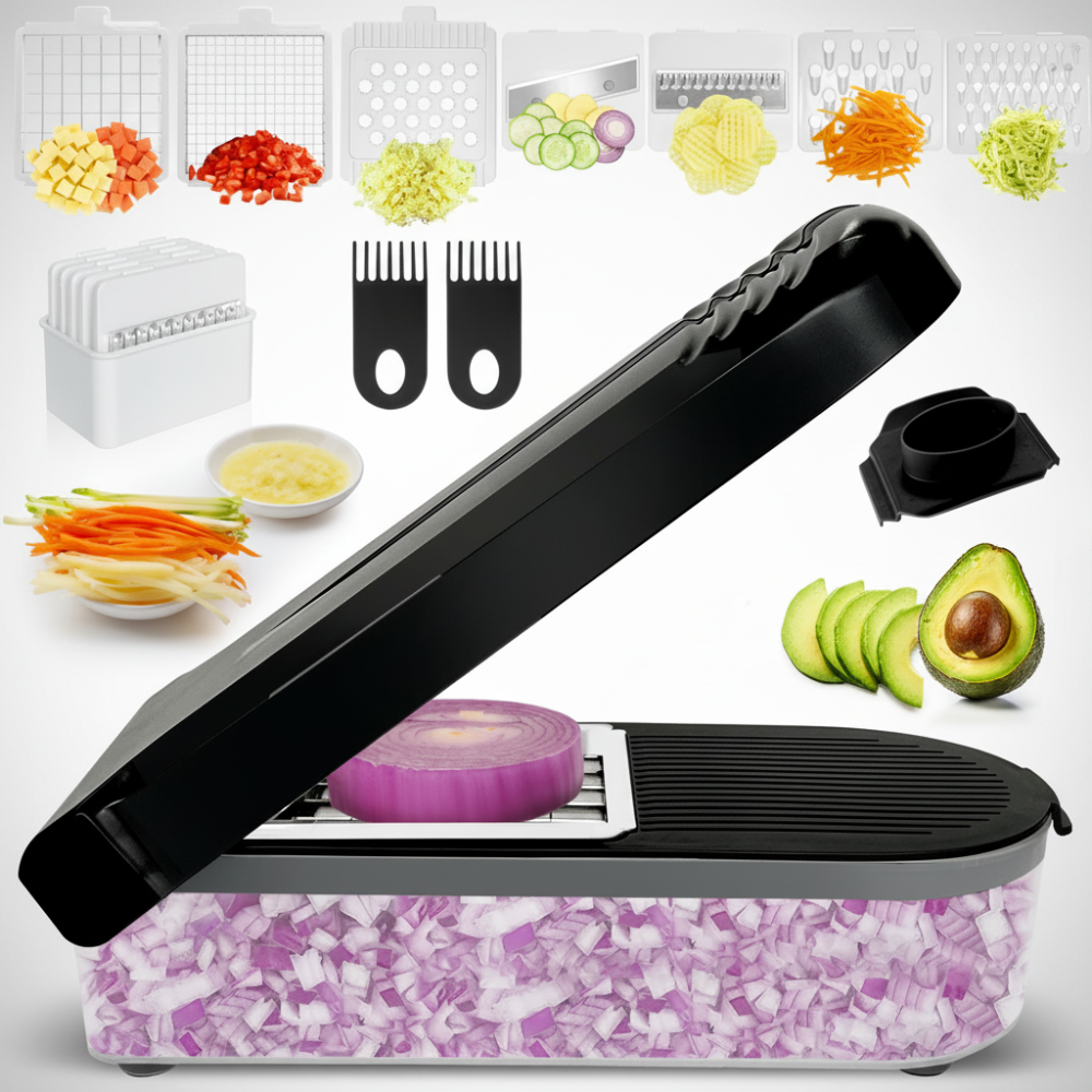Multifunctional 12in1 Vegetable Cutter Quick Meal Preparation