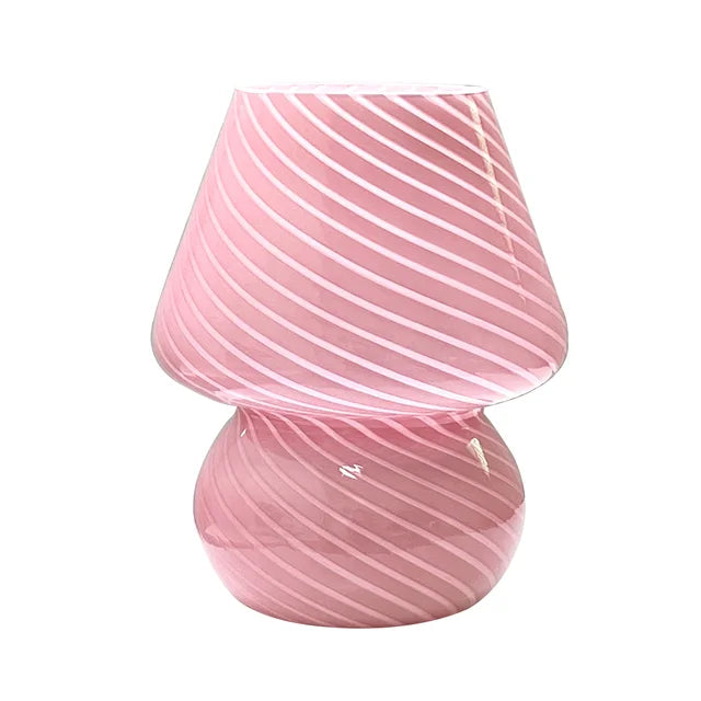 LumiGlow - Lampada da Tavolo Moderna in Vetro con LED | Elegante Lampada da Scrivania
