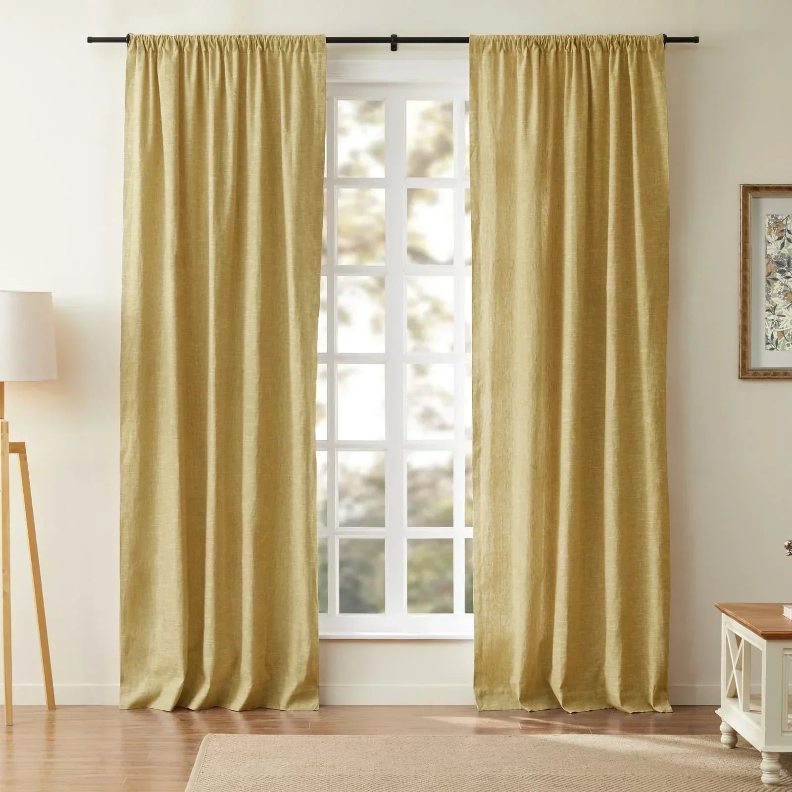 Aira - Tenda in Lino e Cotone con Tessuto Superiore Morbido