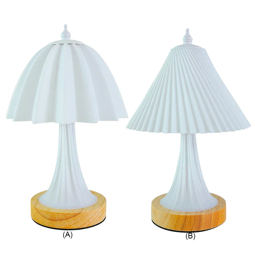 WoodGlow – Minimalist LED Table Lamp for Atmospheric Lighting