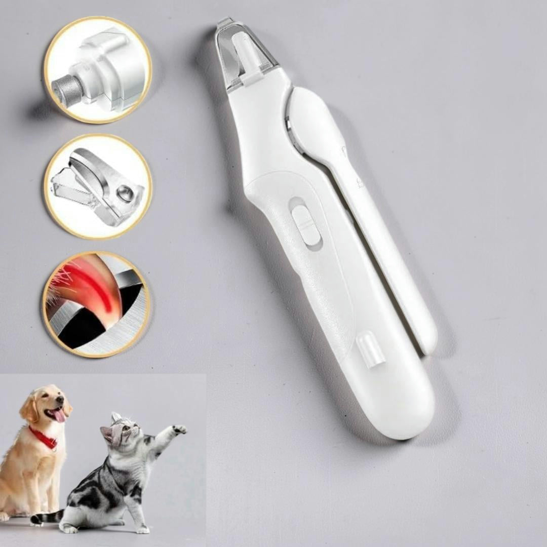 Tagliaunghie Elettrico per Cani e Gatti Lima Unghie Cura Animali Domestici