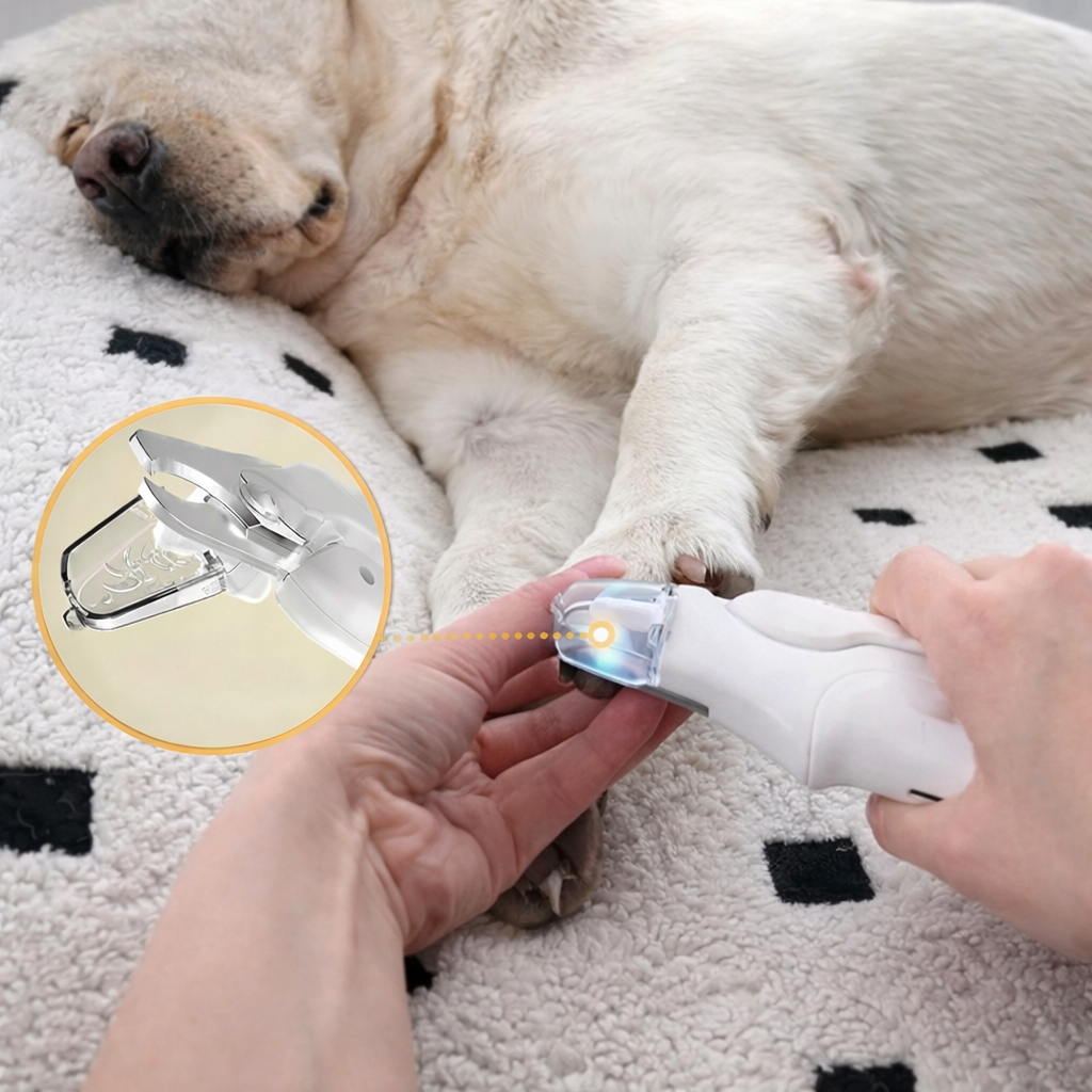 Cortaúñas eléctrico para perro y gato Lima de uñas Cuidado de mascotas