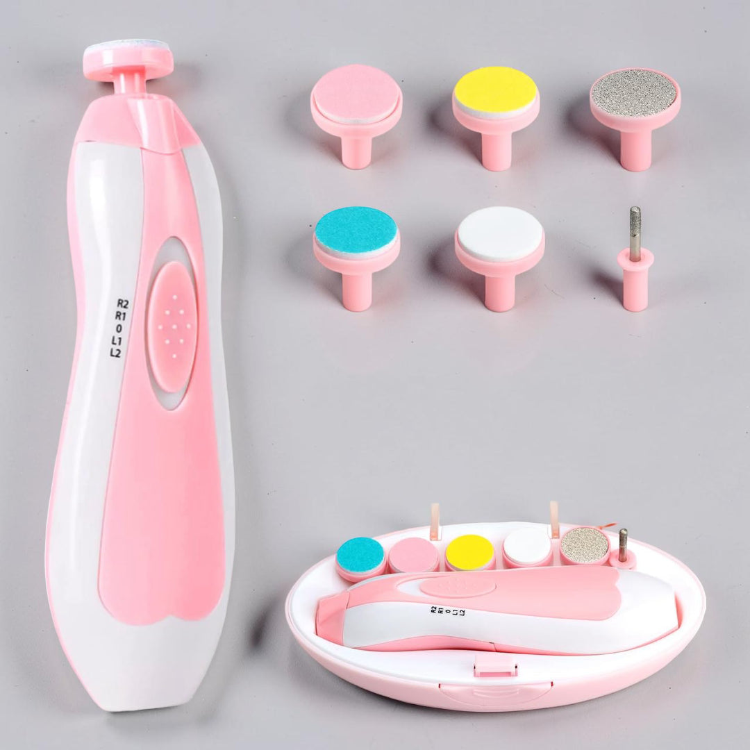 Baby Nail File Electric Trimmer Grooming Kit