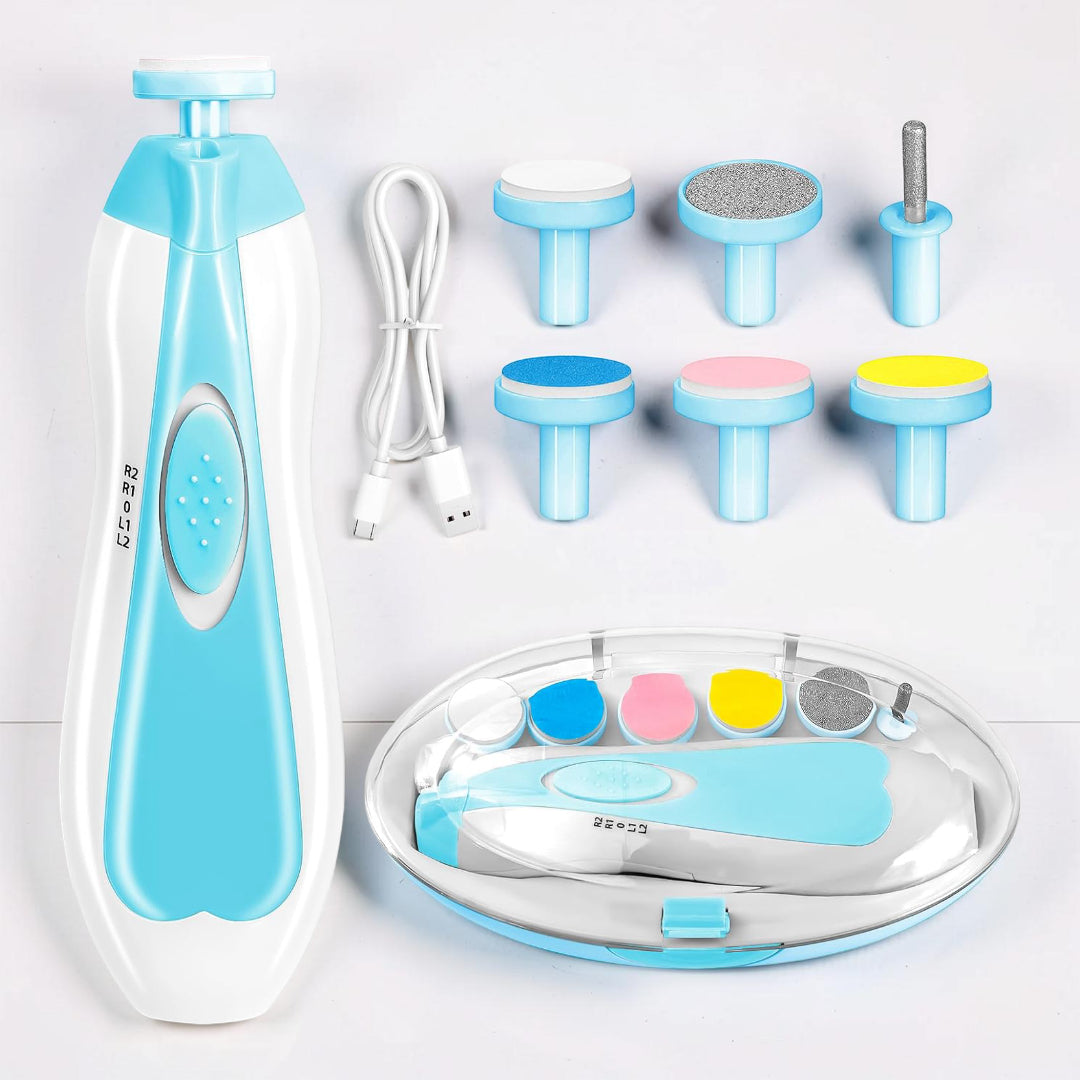 Baby Nail File Electric Trimmer Grooming Kit