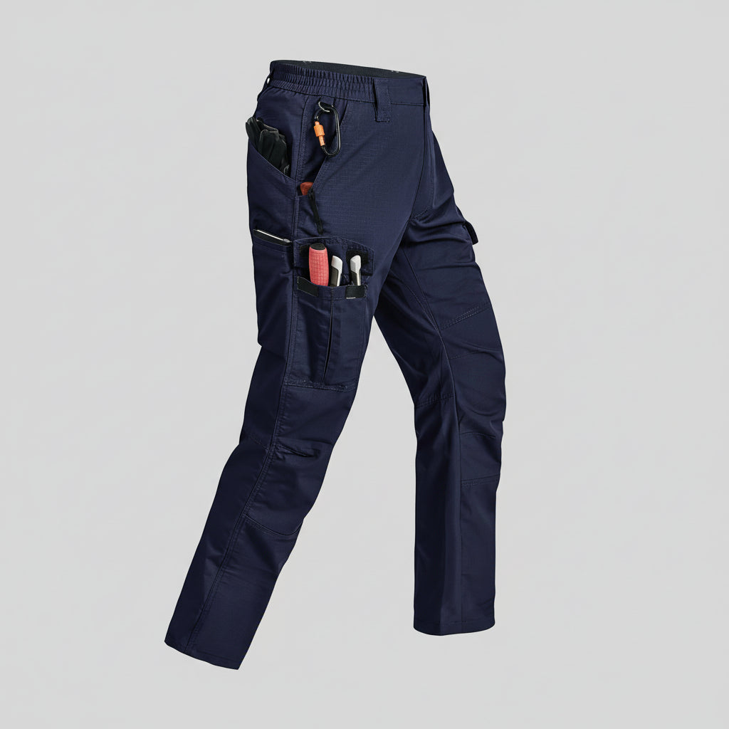 Men's Tactical Cargo Work Pants Water Repellent Ripstop Outdoor