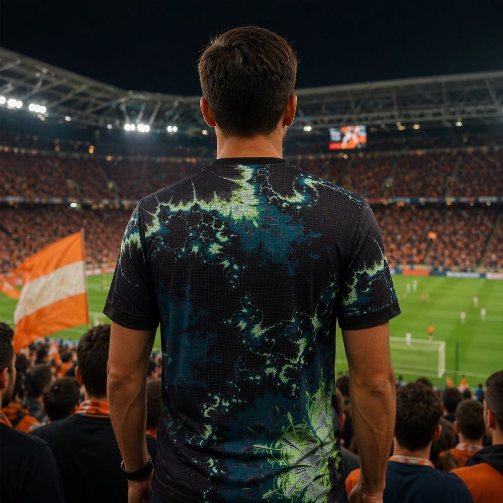 Camiseta de fútbol masculina Holanda Mundial 2026 deportiva