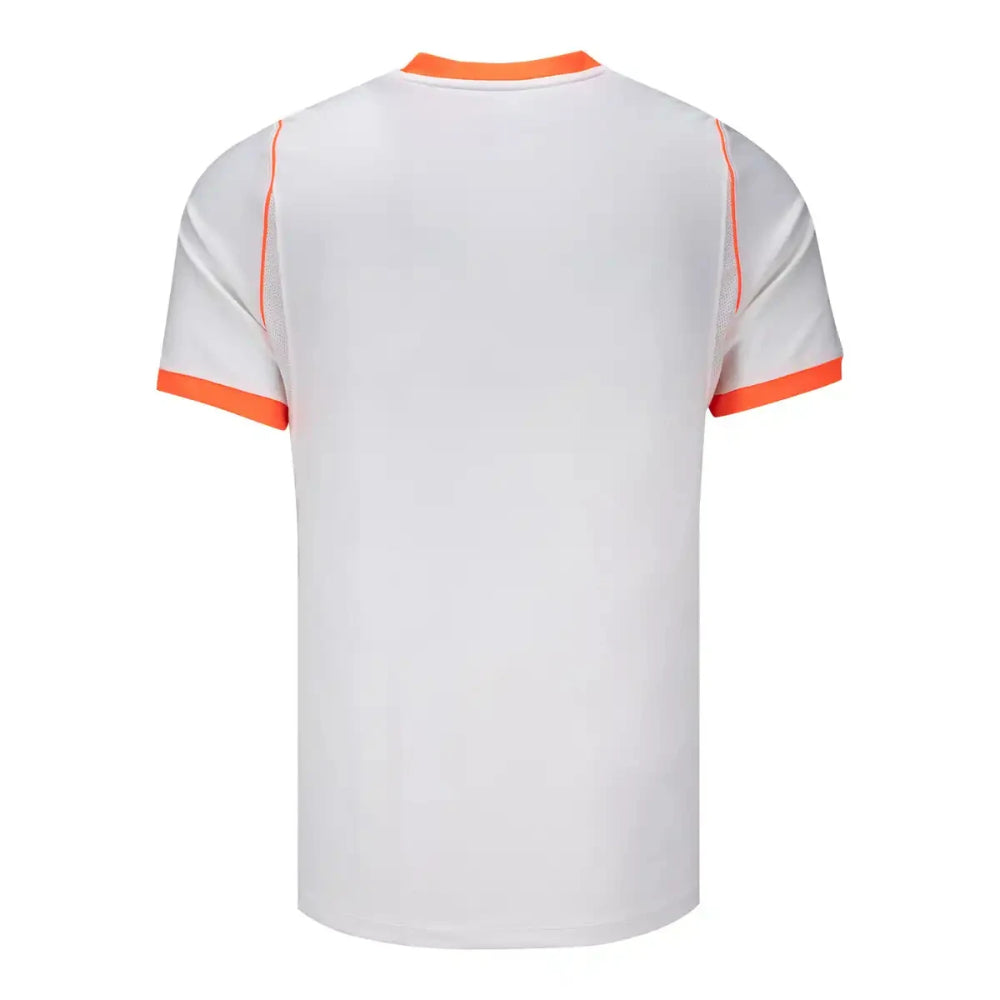 Camiseta de fútbol masculina Holanda Mundial 2026 deportiva