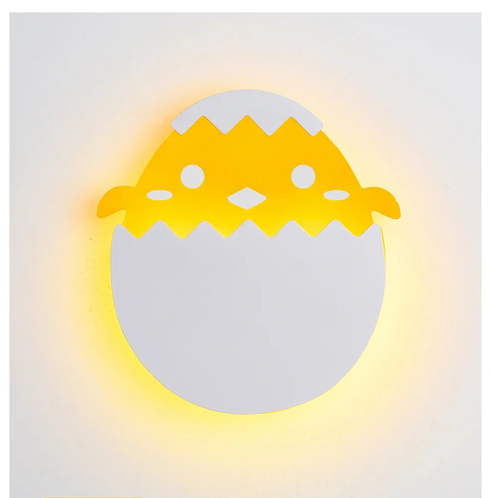 EggLight - Children's Wall Lamp in Egg Shape – LED Night Light for Children's and Baby Rooms