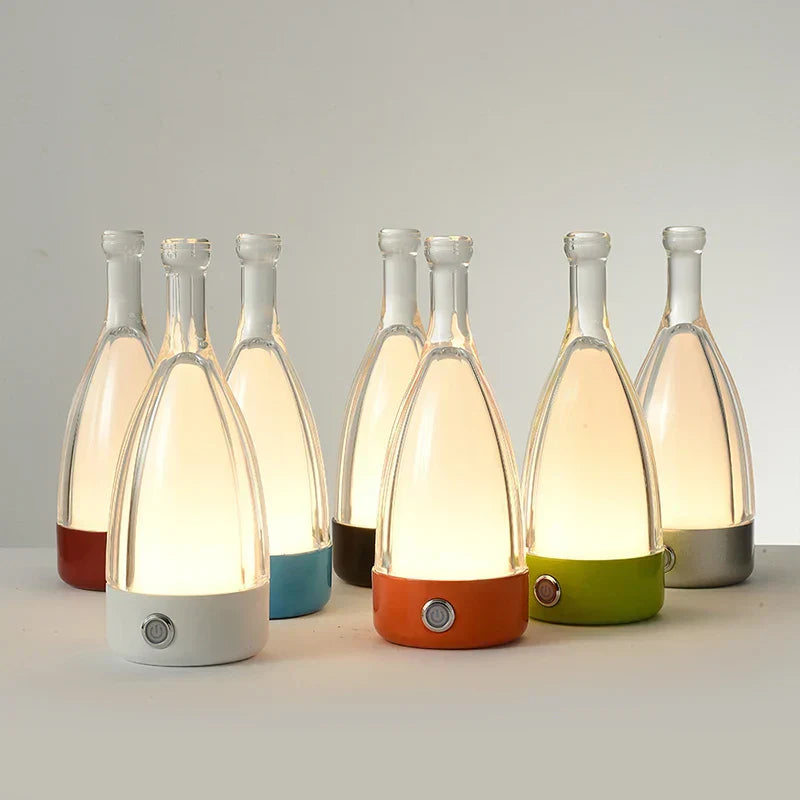 LuxeGlow - Lámpara de mesa moderna con luz LED regulable