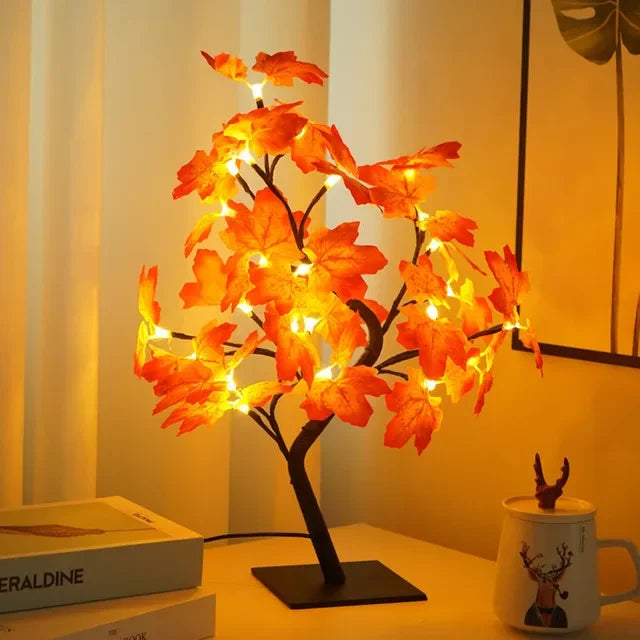 LumiTree - Lámpara de mesa LED con brazo – Iluminación decorativa ambiental para sala de estar y dormitorio