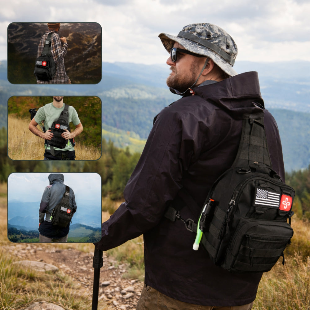 Kit de Sobrevivência Noodpakket 262 Peças Bolsa de Primeiros Socorros Outdoor