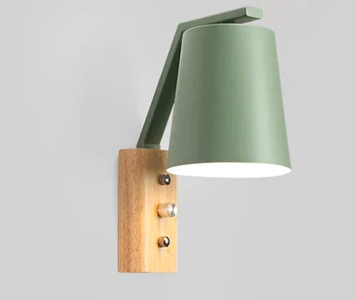 WoodLume – Modern LED Wall Lamp Made of Wood for Living Room & Bedroom