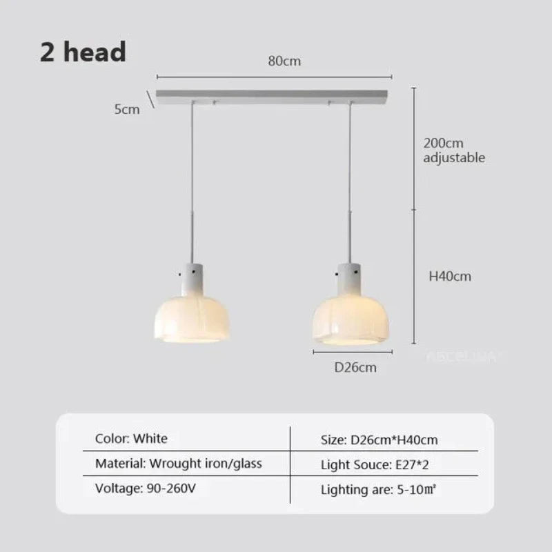 Elegância Medieval - Candeeiro Suspenso Transparente