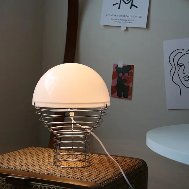 LumeSphere – Glass Table Lamp with Scandinavian Design