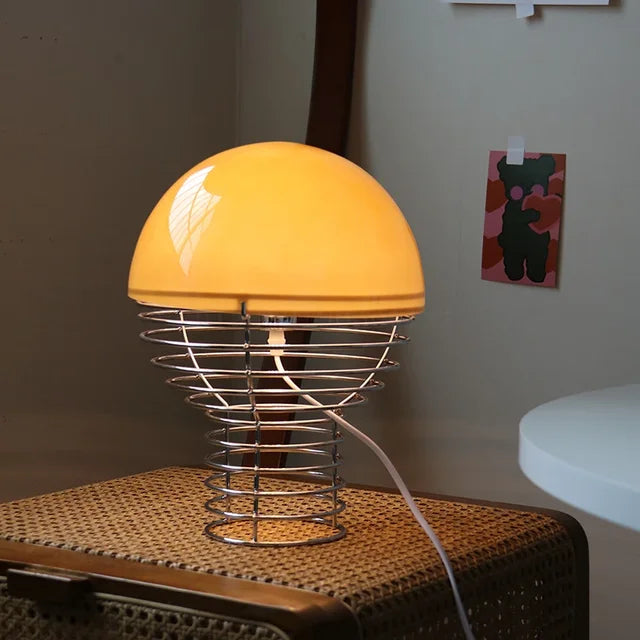 LumeSphere – Glass Table Lamp with Scandinavian Design