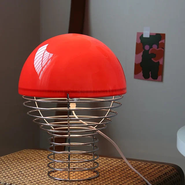 LumeSphere – Lampada da tavolo in vetro con design scandinavo