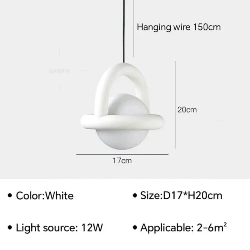 GlowSphere - Lampada a sospensione LED luminosa