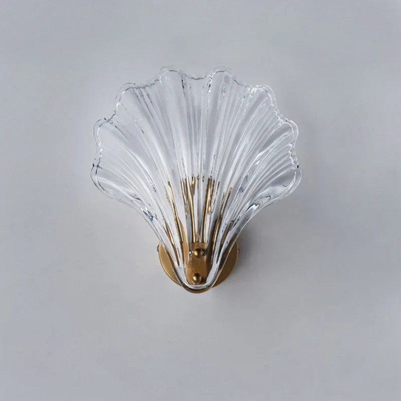 SeaShell - Schelpvormige Glas Wandlamp