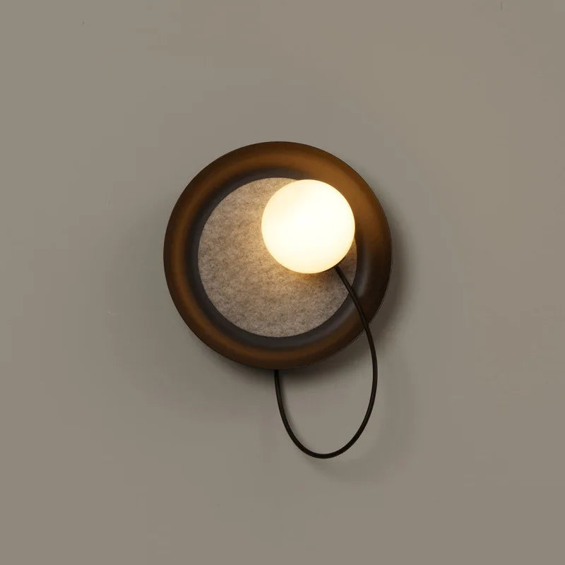 NordicGlow - LED Wall Lamp with Glass Globe Modern Lighting