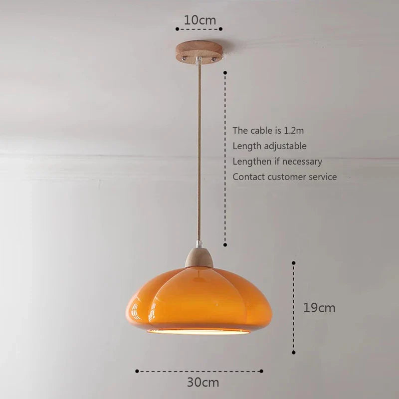 GothicElegance - Lampada a sospensione color crema