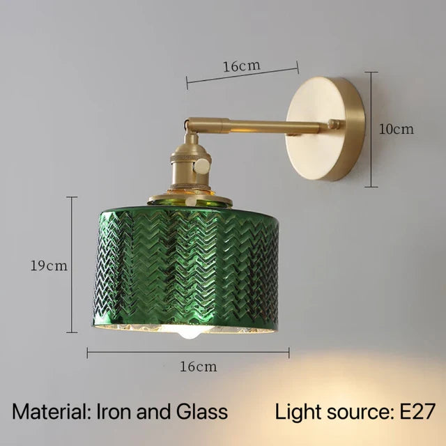 RetroGlow - Scandinavian Wall Lamp