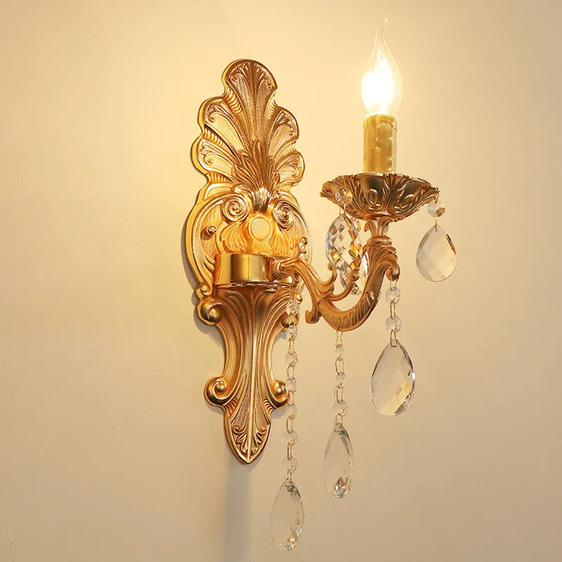CrystalLume - Luxury Crystal Wall Lamp