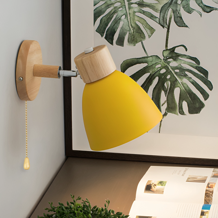 NordicGlow - Lámpara de pared escandinava minimalista