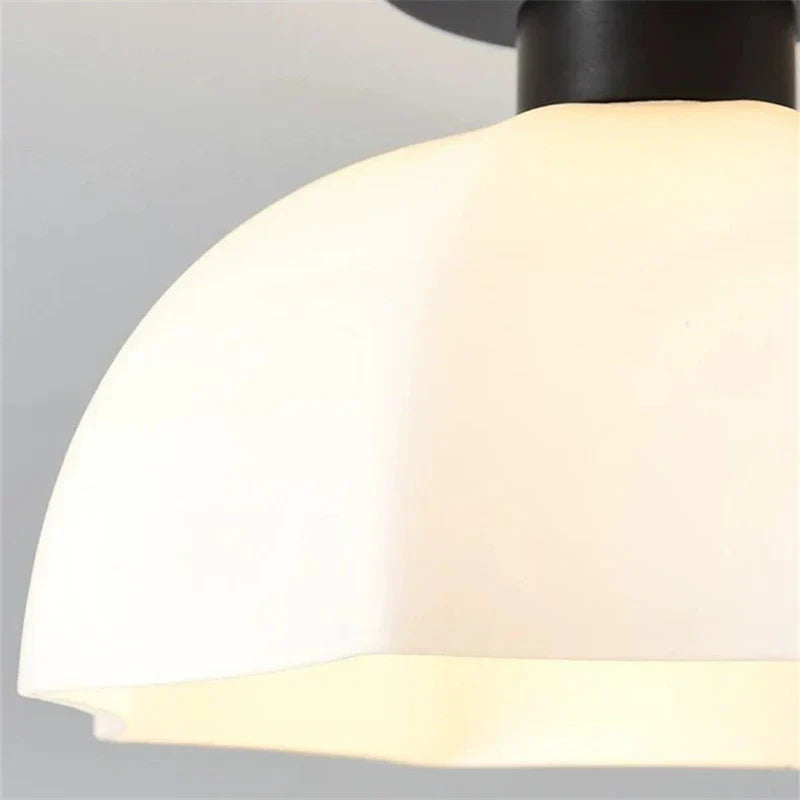 BrightGleam | Lampada a sospensione in ceramica e vetro