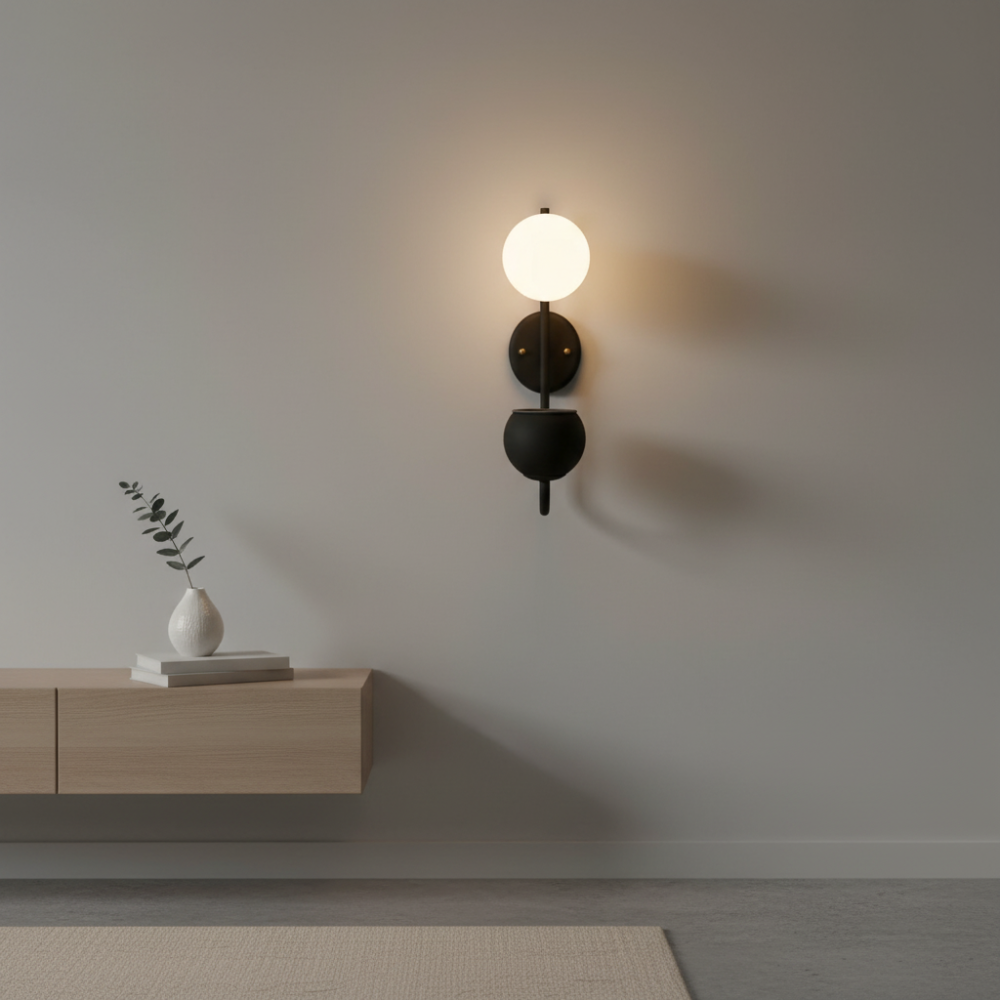 NordicGlow Plant - LED Wall Lamp with Plant Holder – Minimalist Lamp